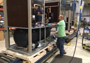 Chiller industrial de alta eficiencia energética listo para venta y renta