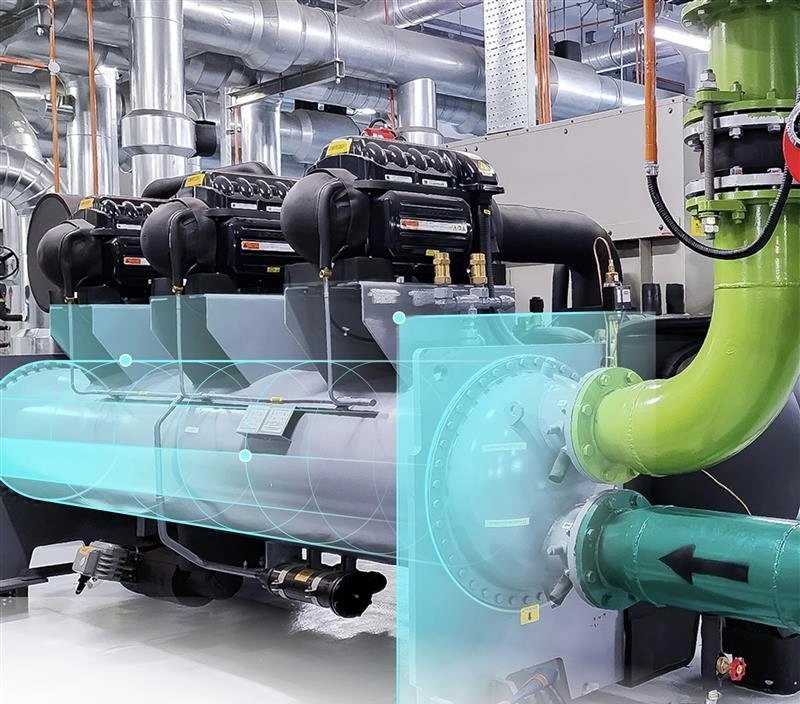 Chiller industrial de alta eficiencia energética listo para venta y renta